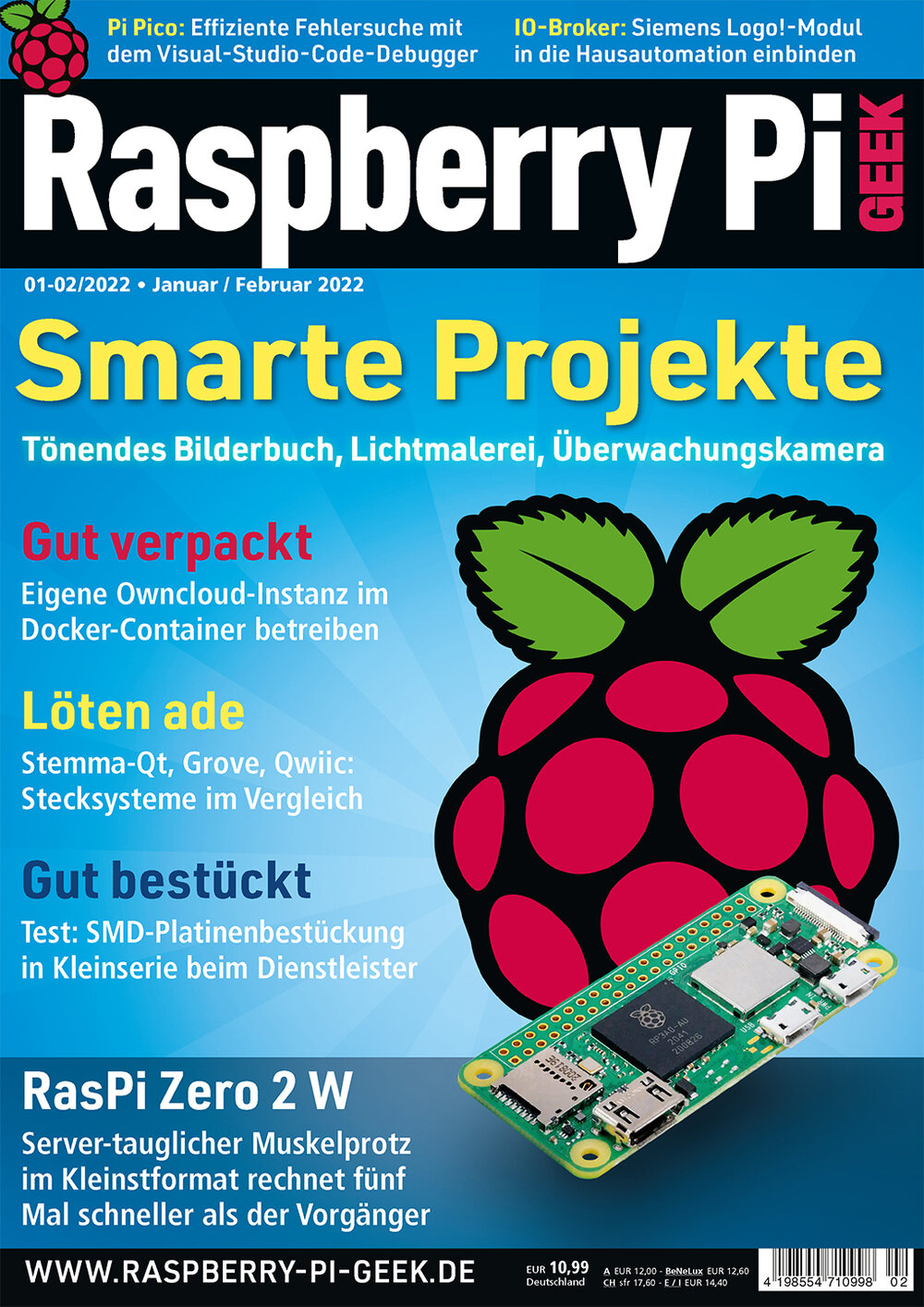 Raspberry Pi Geek ePaper 02/2022