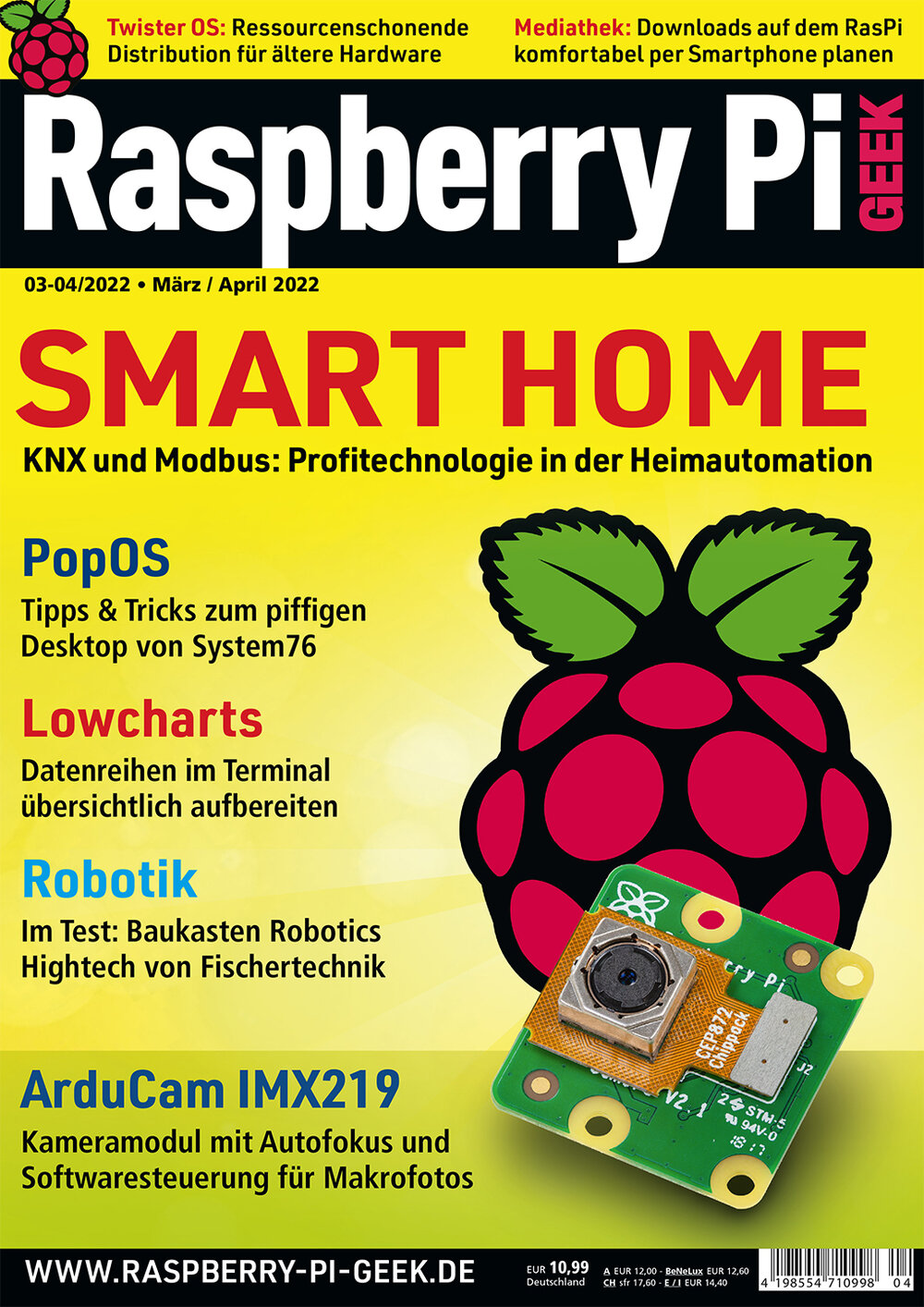Raspberry Pi Geek ePaper 04/2022