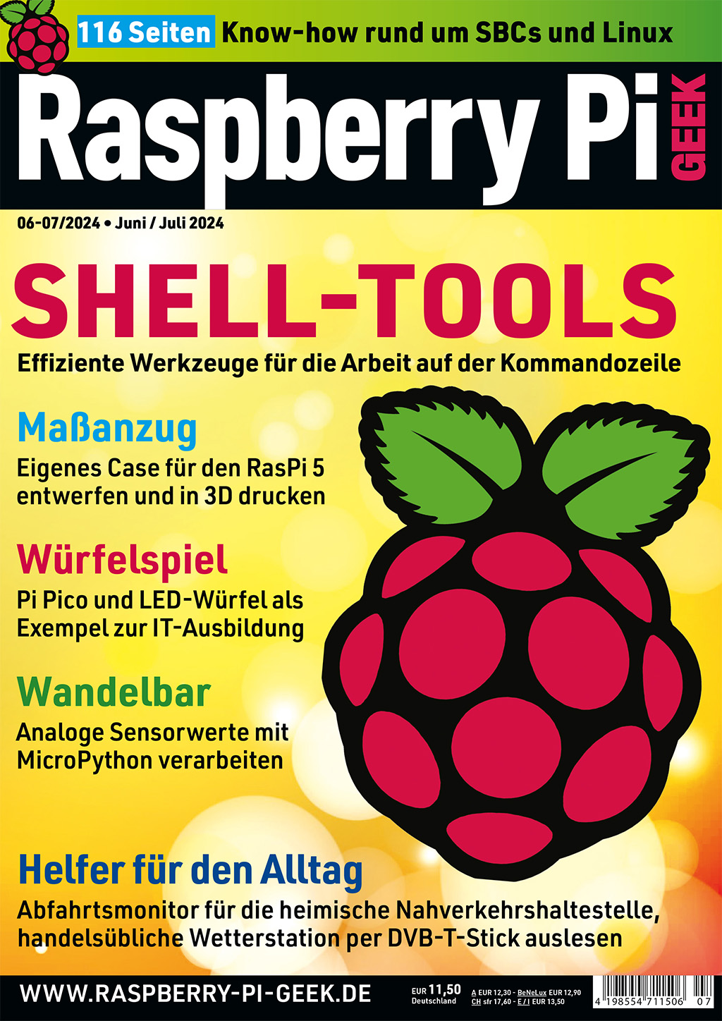 Raspberry Pi Geek Print Jahresabo 