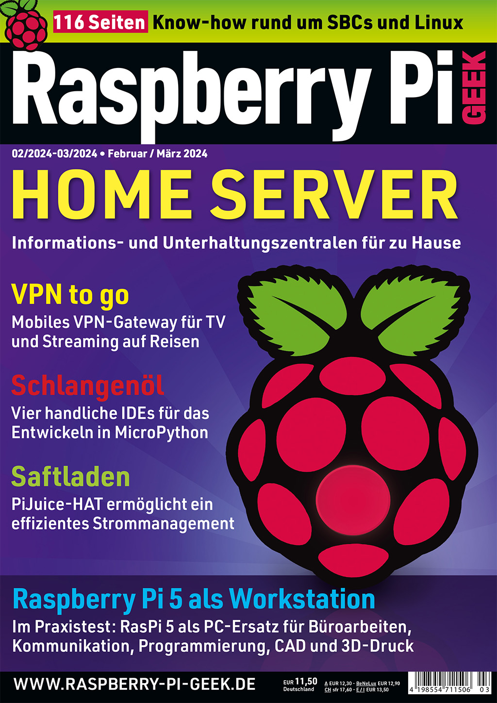 Raspberry Pi Geek ePaper 03/2024