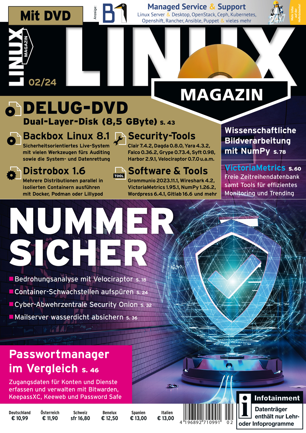 Linux Magazin DVD 02/2024