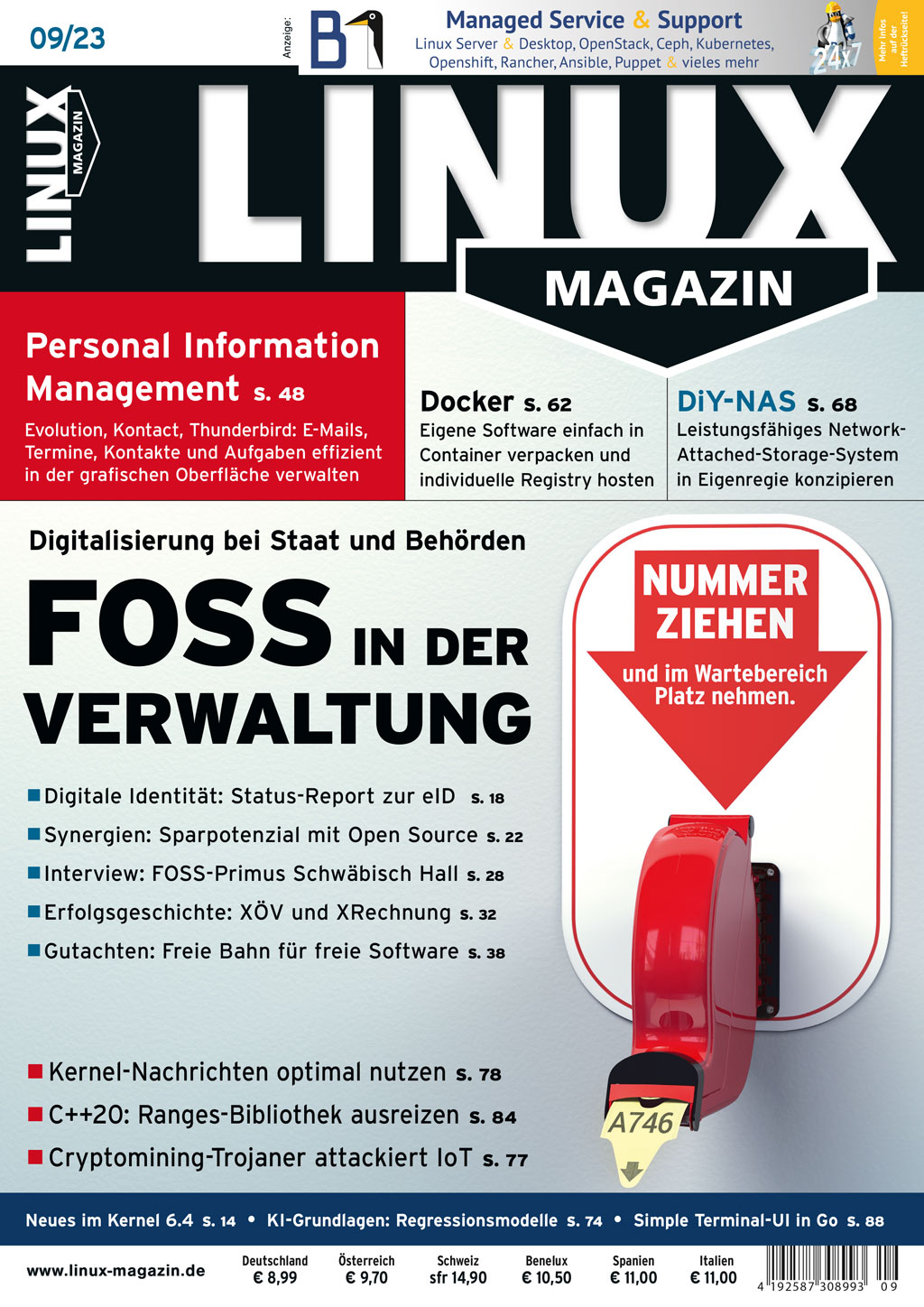 Linux Magazin ePaper 09/2023