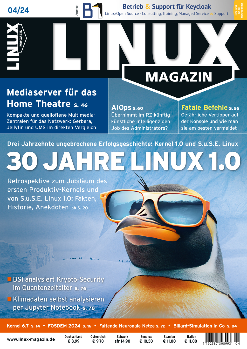 Linux Magazin 04/2024