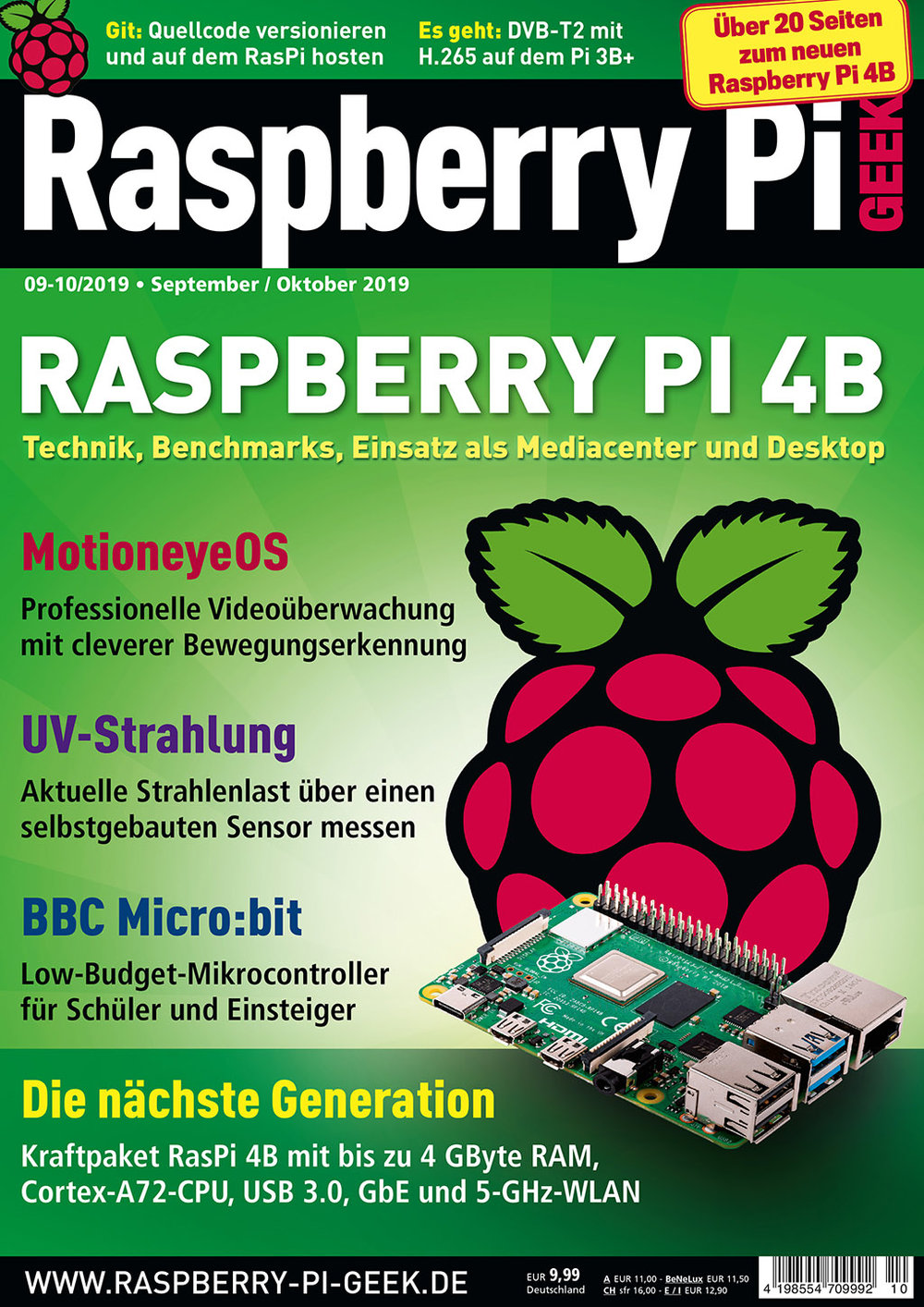 Raspberry Pi Geek ePaper 10/2019