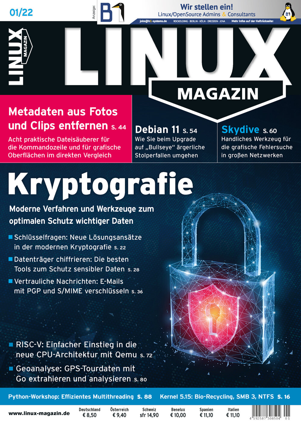 Linux Magazin 01/2022
