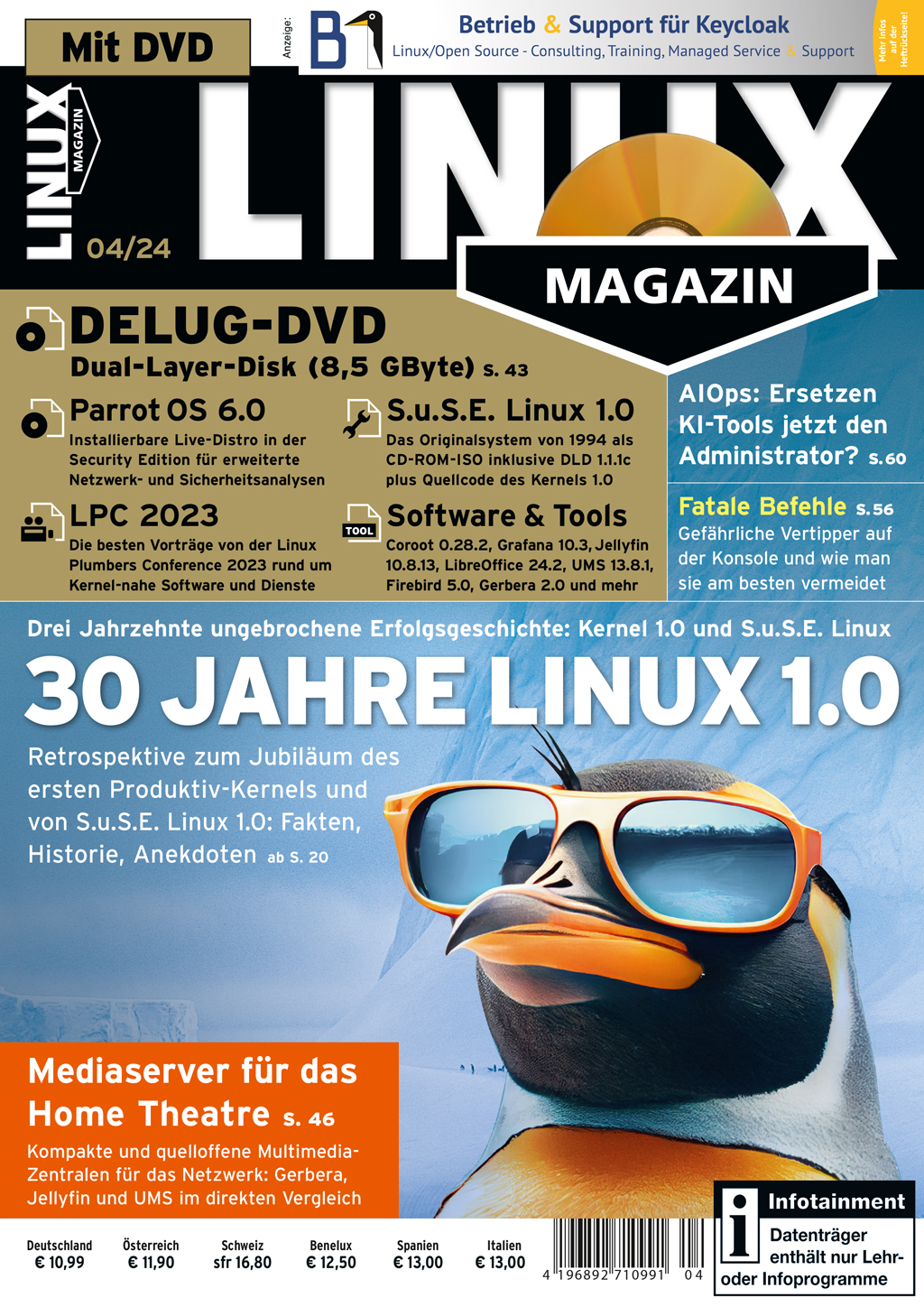 Linux Magazin DVD 04/2024