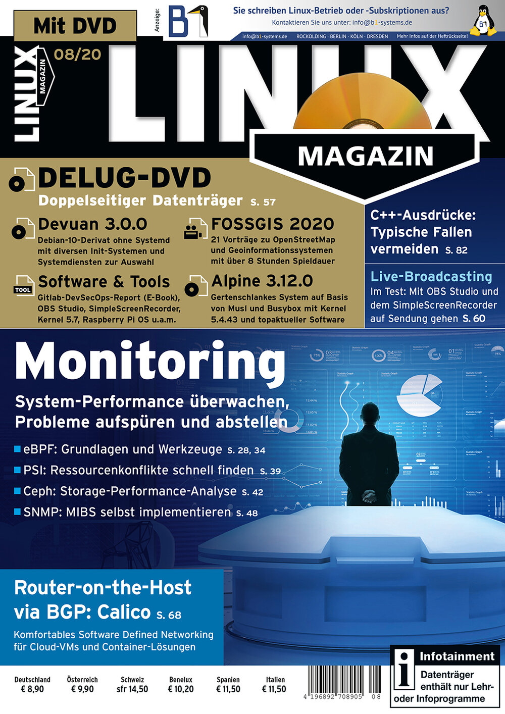 Linux Magazin DVD 08/2020