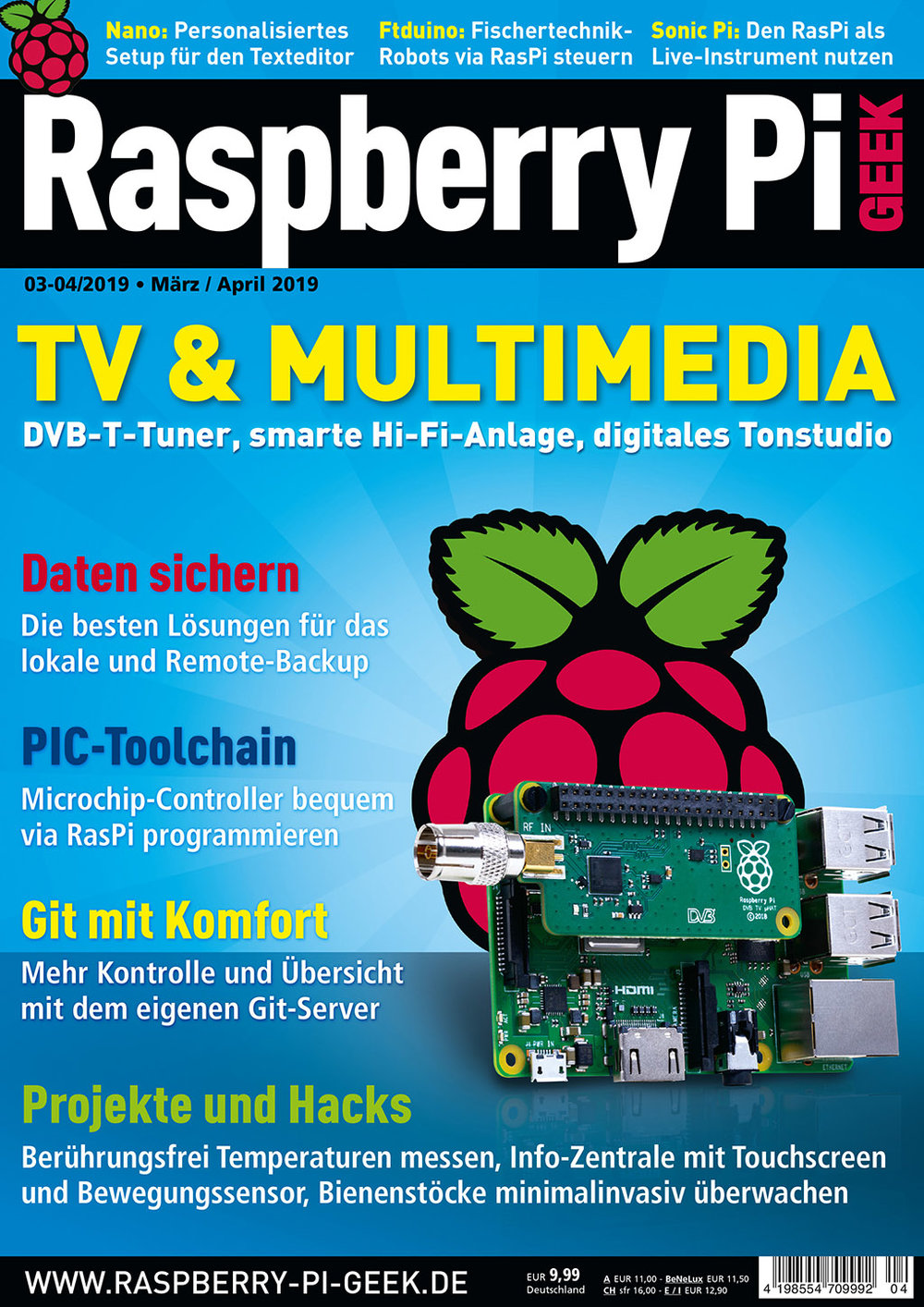 Raspberry Pi Geek ePaper 04/2019