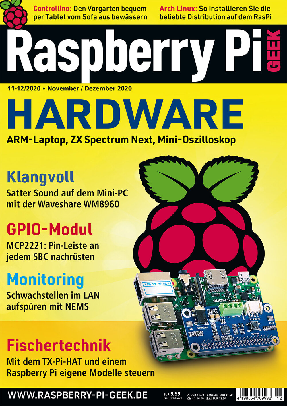 Raspberry Pi Geek ePaper 12/2020