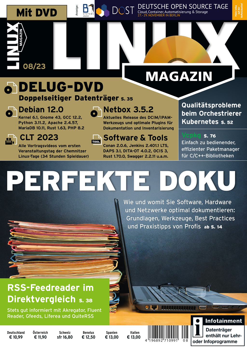 Linux Magazin DVD 08/2023