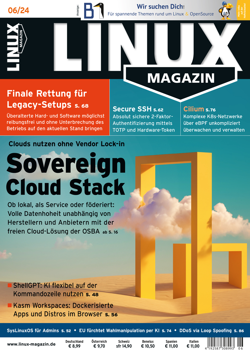 Linux Magazin ePaper 06/2024