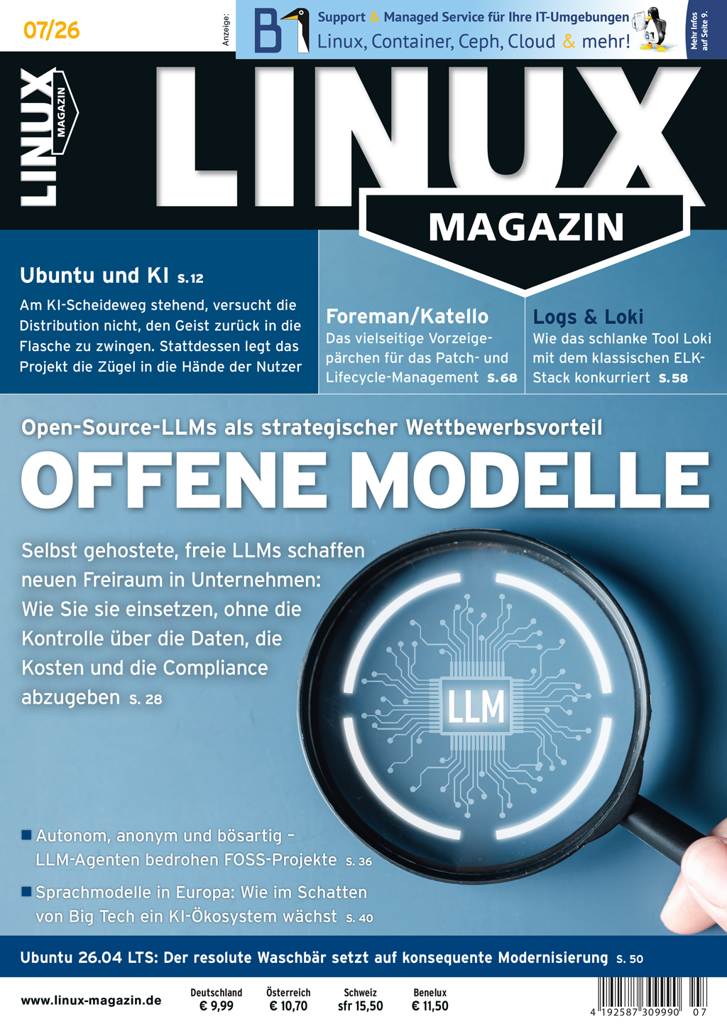 Linux Magazin ePaper 07/2026