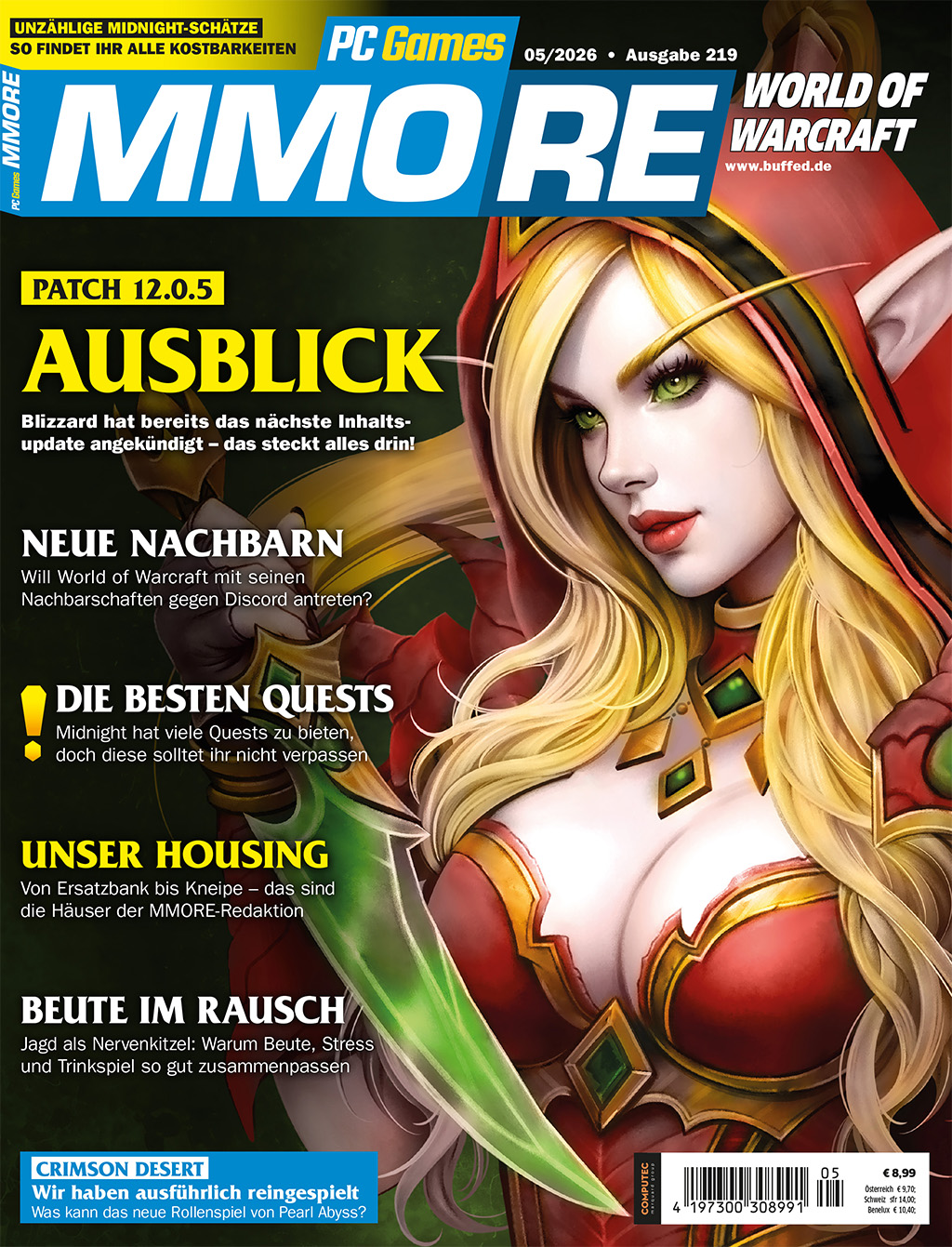 PC Games MMORE und buffed.de-Wunschabo