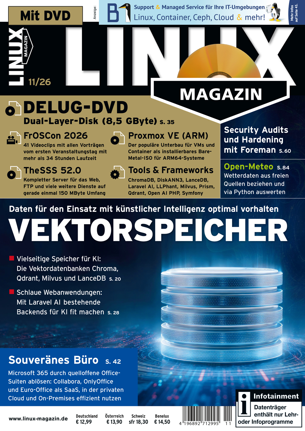 Linux Magazin DVD 11/2026