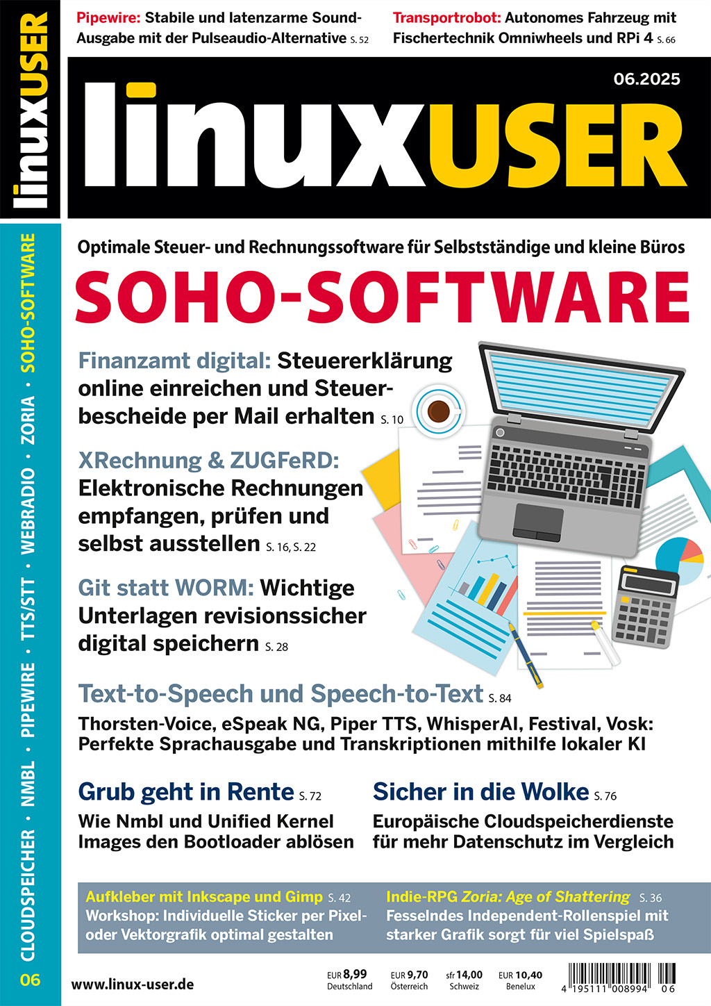 LinuxUser ePaper 06/2025