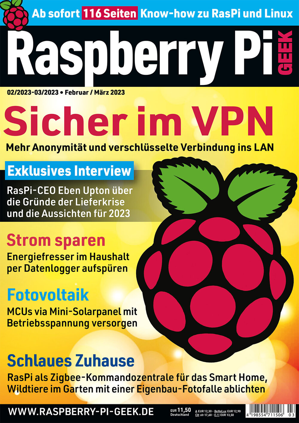 Probeabo: Raspberry Pi Geek Digital-Ausgabe
