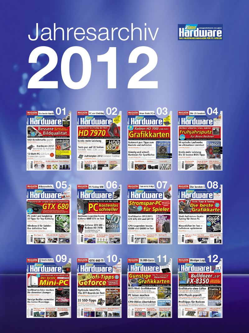PC Games Hardware Jahresarchiv ePaper 999/2012