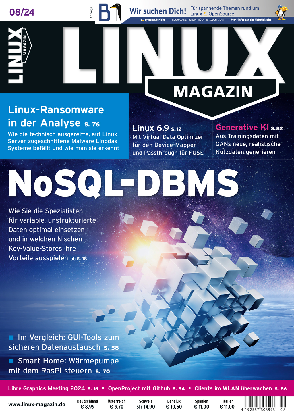 Linux Magazin 08/2024