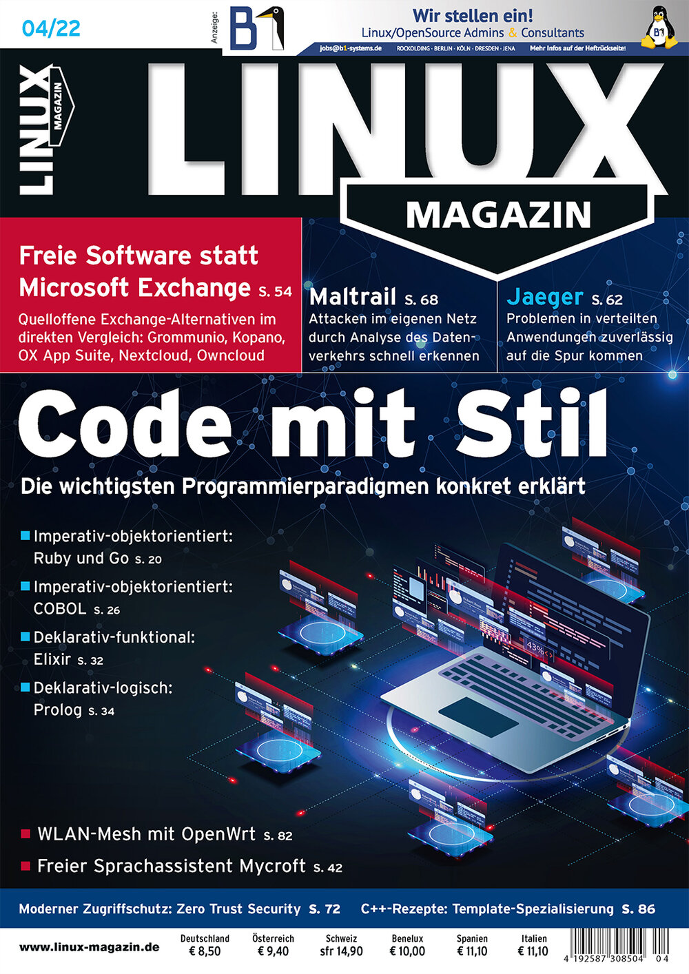 Linux Magazin ePaper 04/2022