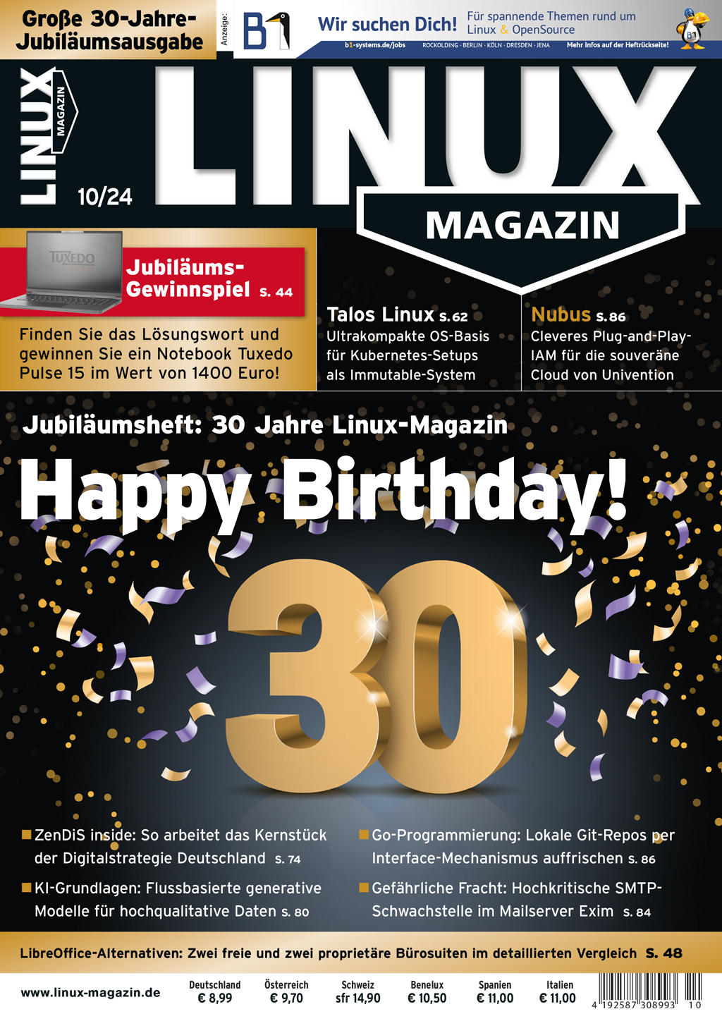 Linux Magazin Print (ohne DVD)