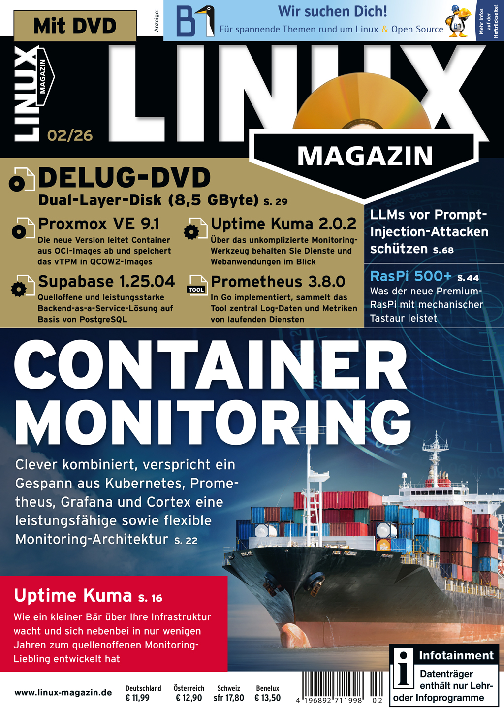 Linux Magazin-Wunschabo
