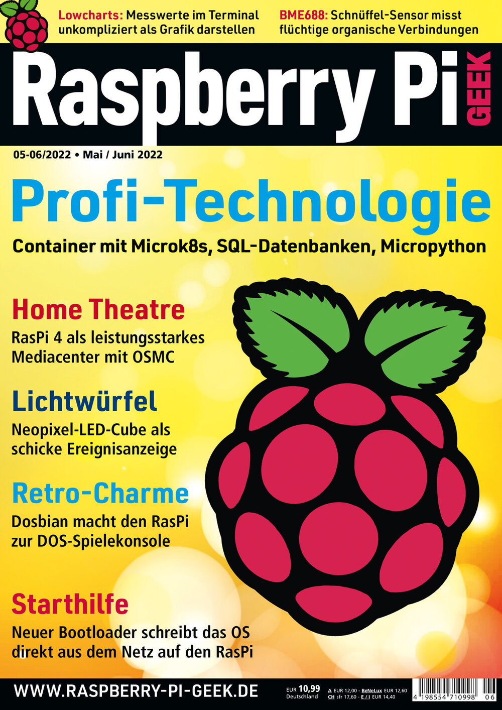 Raspberry Pi Geek ePaper 06/2022