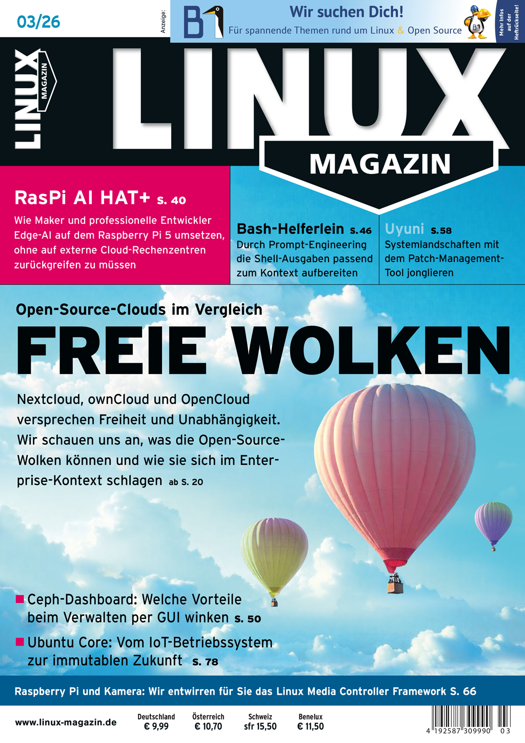 Linux Magazin ePaper 03/2026
