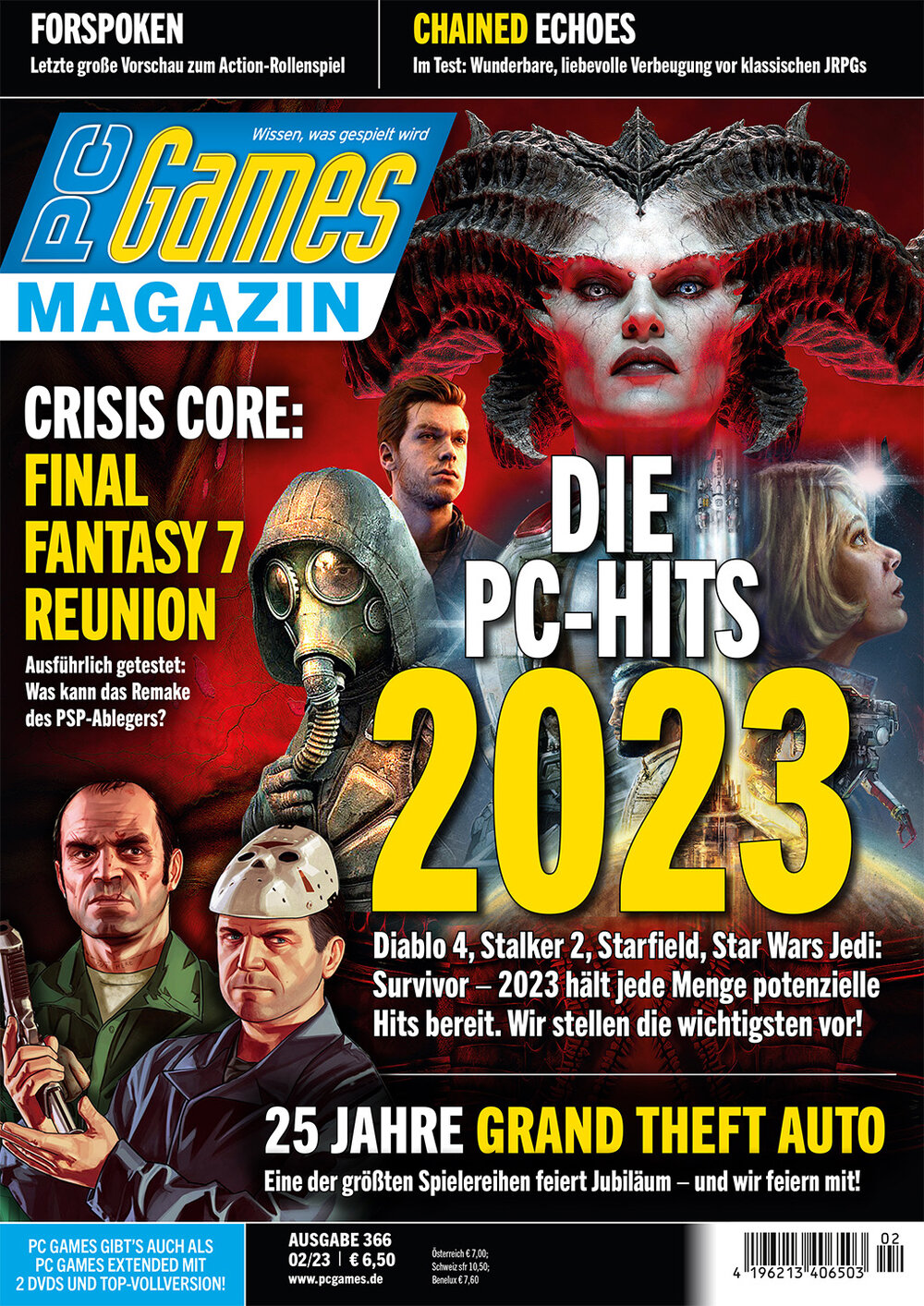 PC Games Magazin Print ohne DVD Jahresabo