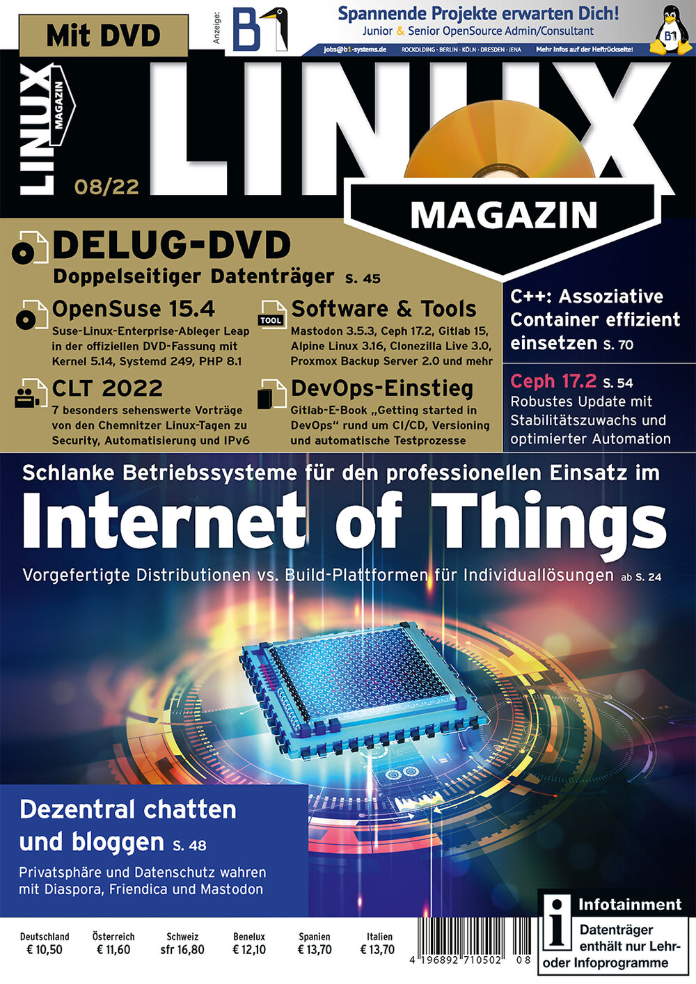 Linux Magazin DVD 08/2022