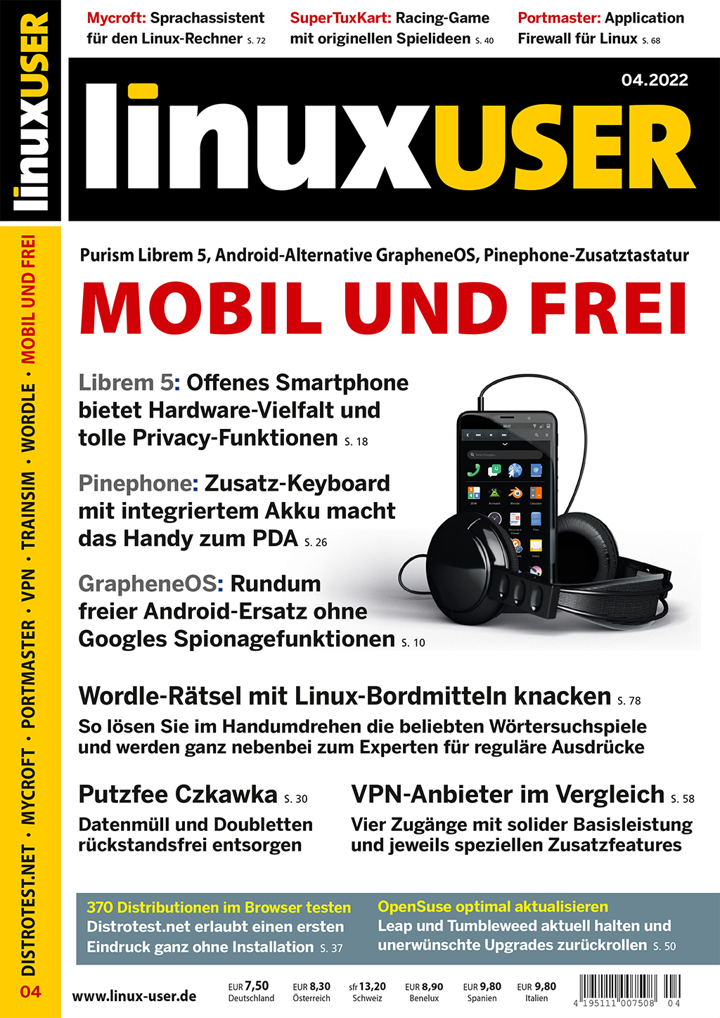 LinuxUser ePaper 04/2022