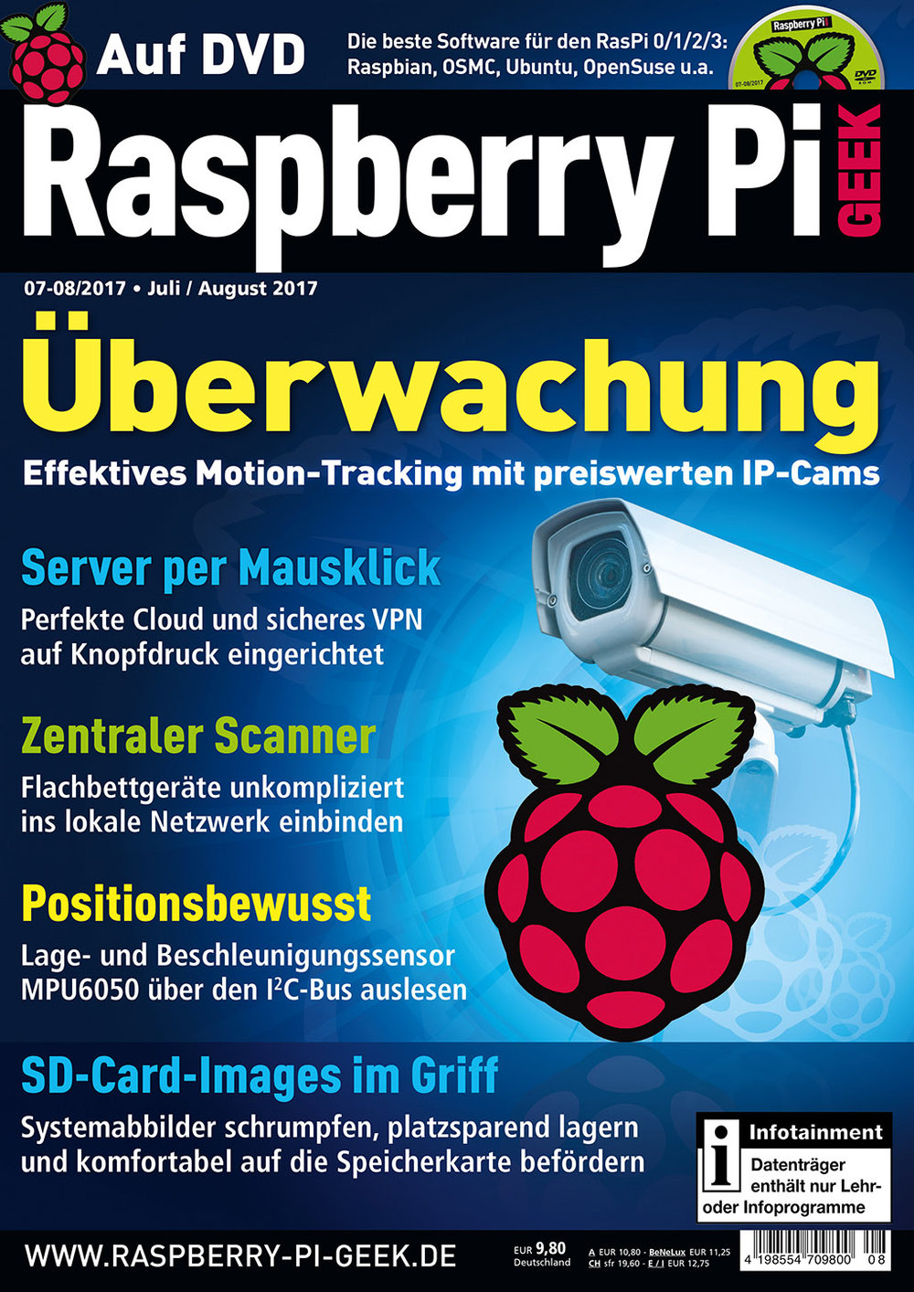 Raspberry Pi Geek ePaper 08/2017
