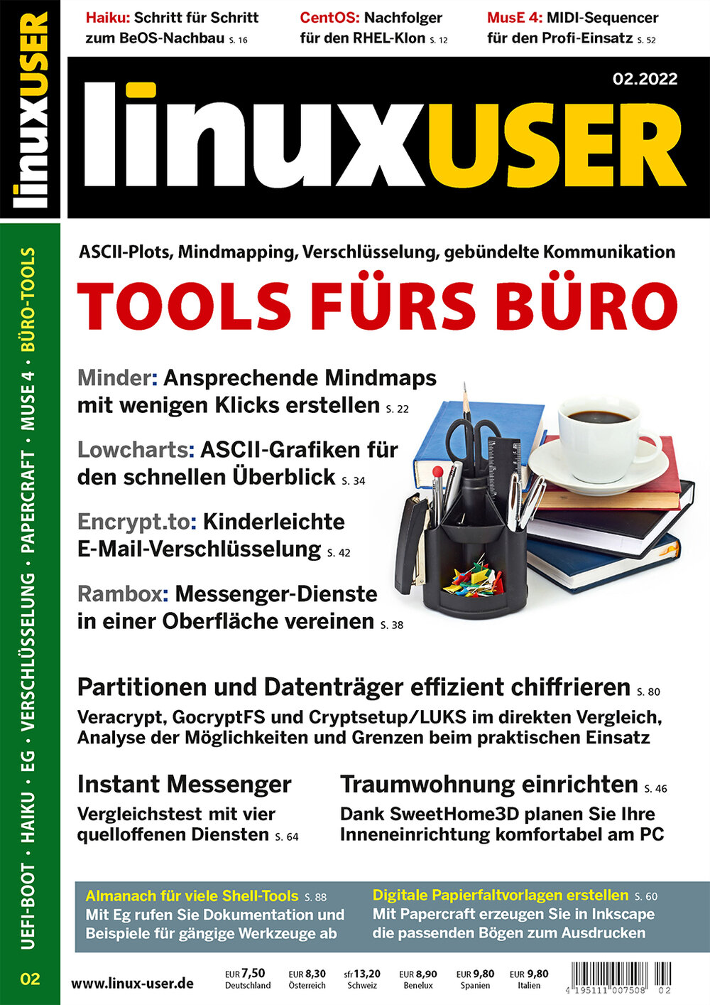 LinuxUser Print ohne DVD Jahresabo 