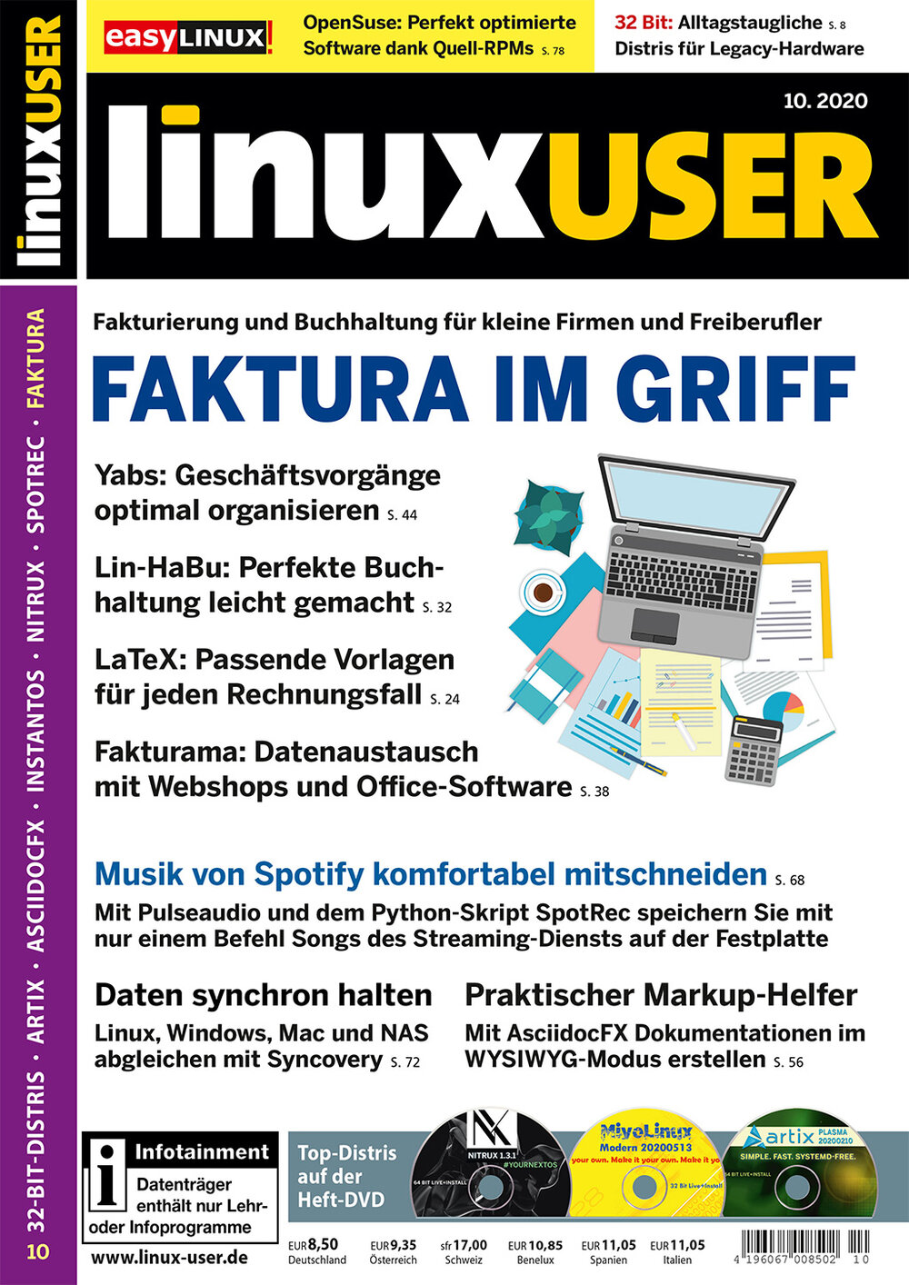 LinuxUser DVD 10/2020