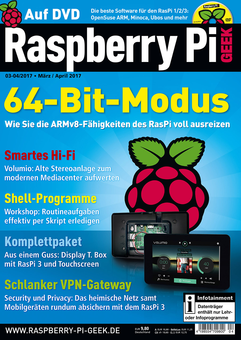 Raspberry Pi Geek ePaper 04/2017