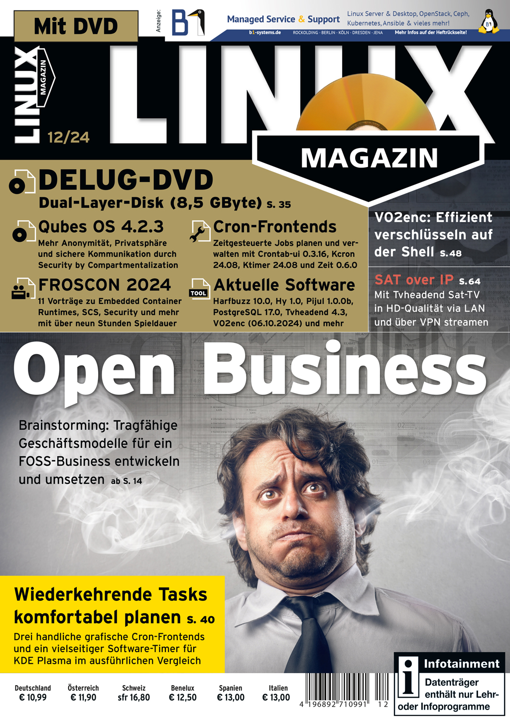 Linux Magazin Print (mit DVD)