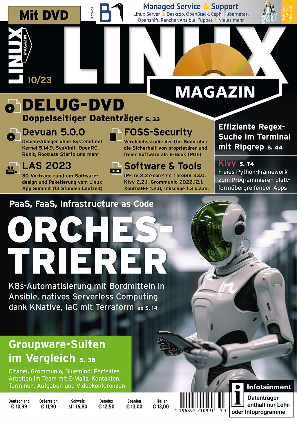 Linux Magazin DVD 10/2023