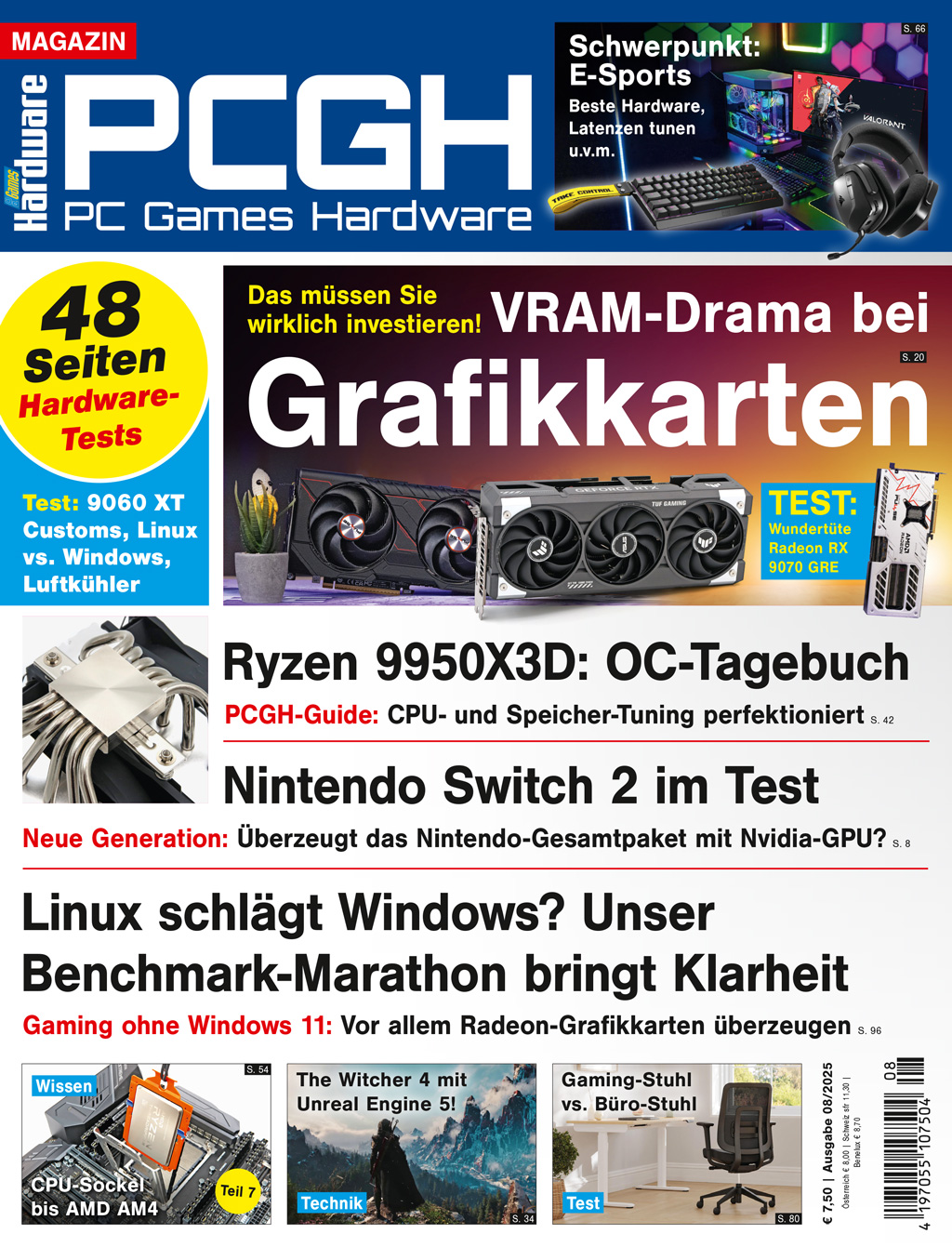 PCGH Magazin ePaper 08/2025