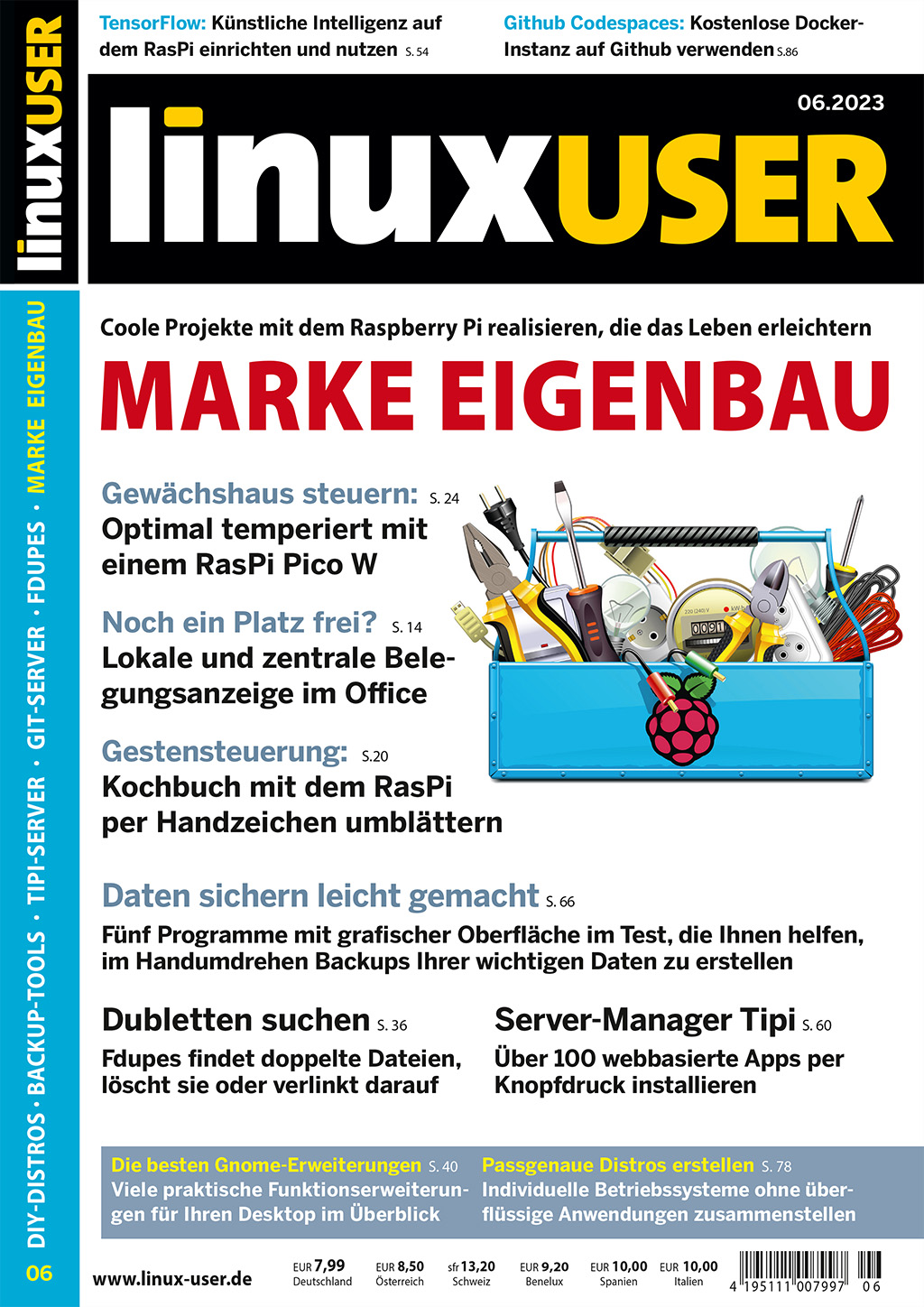 LinuxUser Print ohne DVD Jahresabo