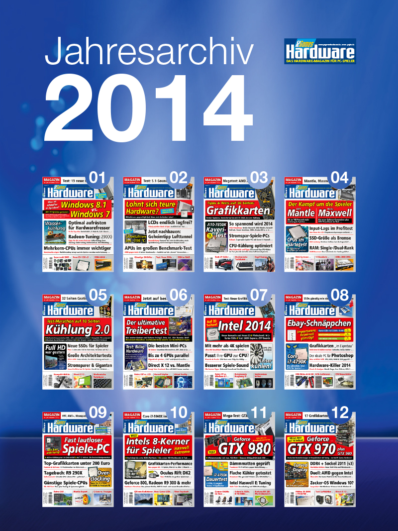 PC Games Hardware Jahresarchiv ePaper 999/2014