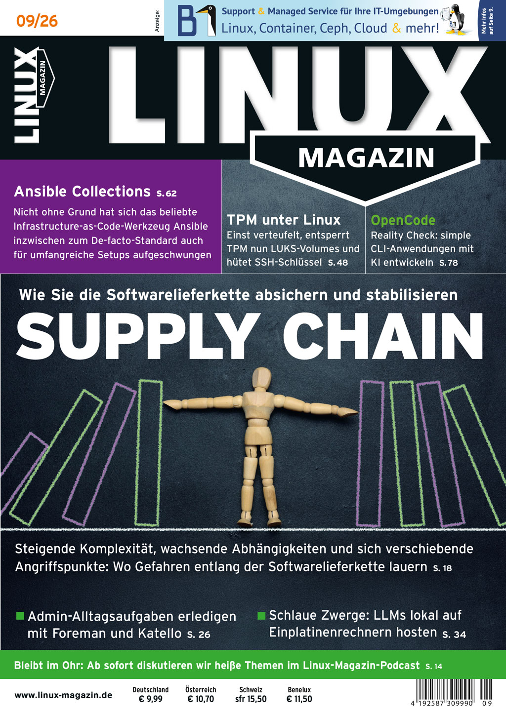 Linux Magazin ePaper 09/2026