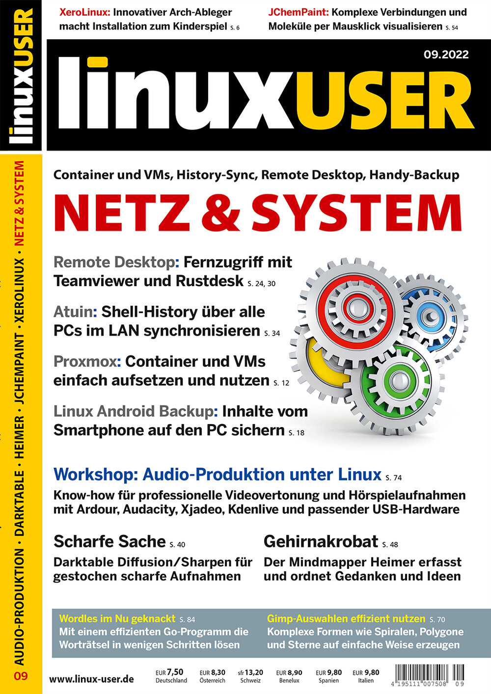 LinuxUser Print mit DVD Jahresabo 