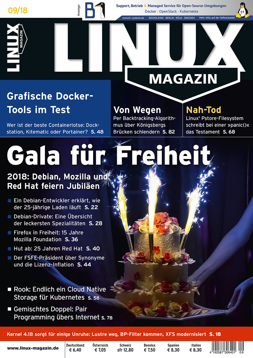 Linux Magazin ePaper 09/2018