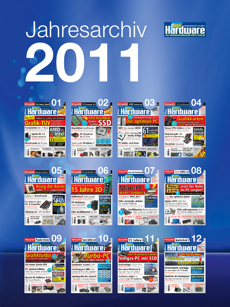 PC Games Hardware Jahresarchiv ePaper 999/2011