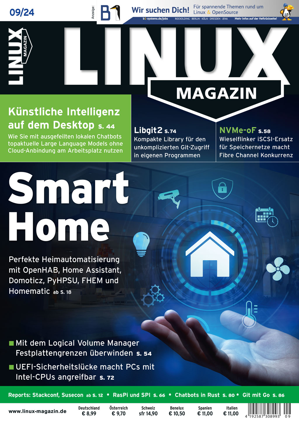 Linux Magazin ePaper 09/2024