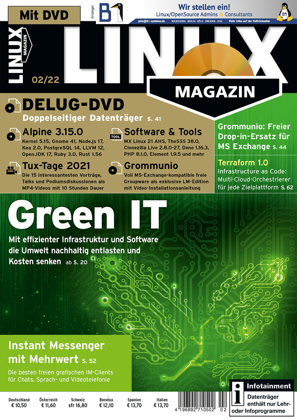 Linux Magazin DVD 02/2022