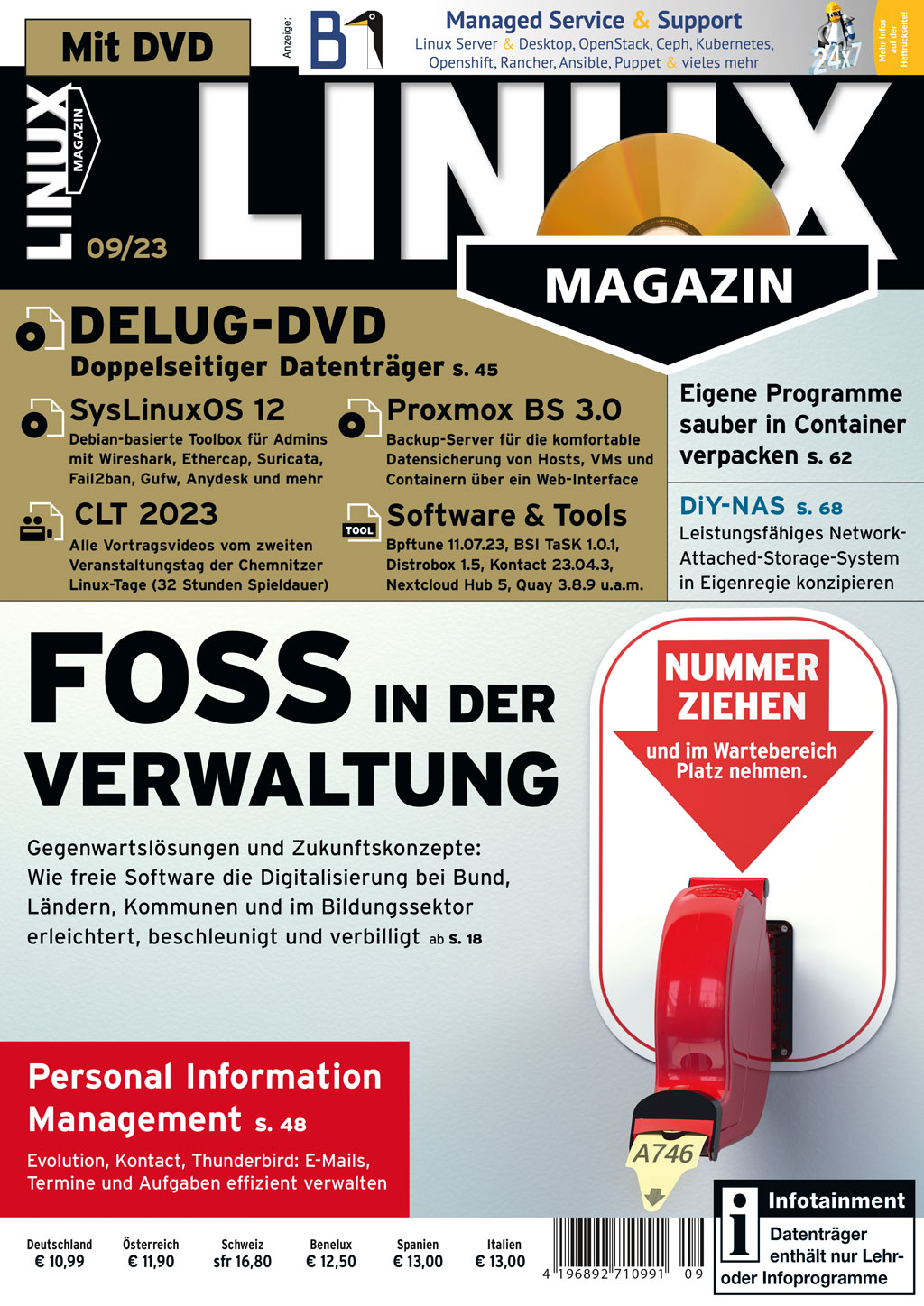 Linux Magazin DVD 09/2023