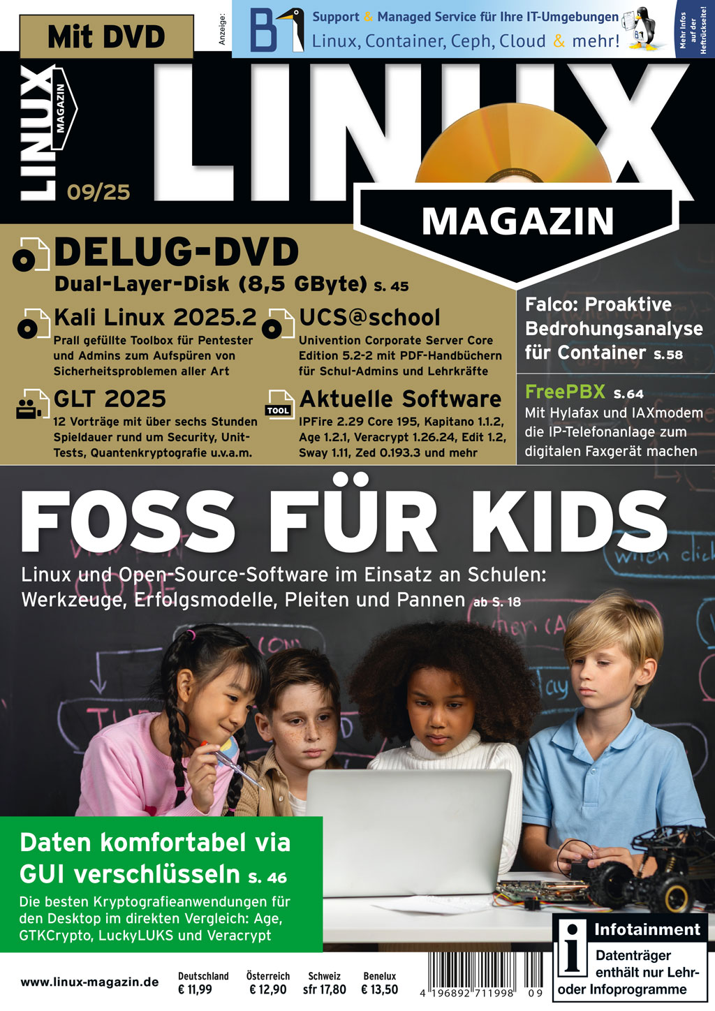 Linux Magazin DVD 09/2025