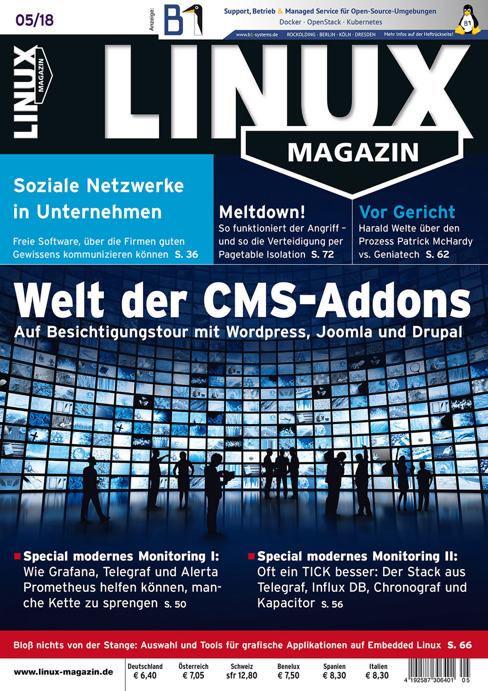 Linux Magazin ePaper 05/2018