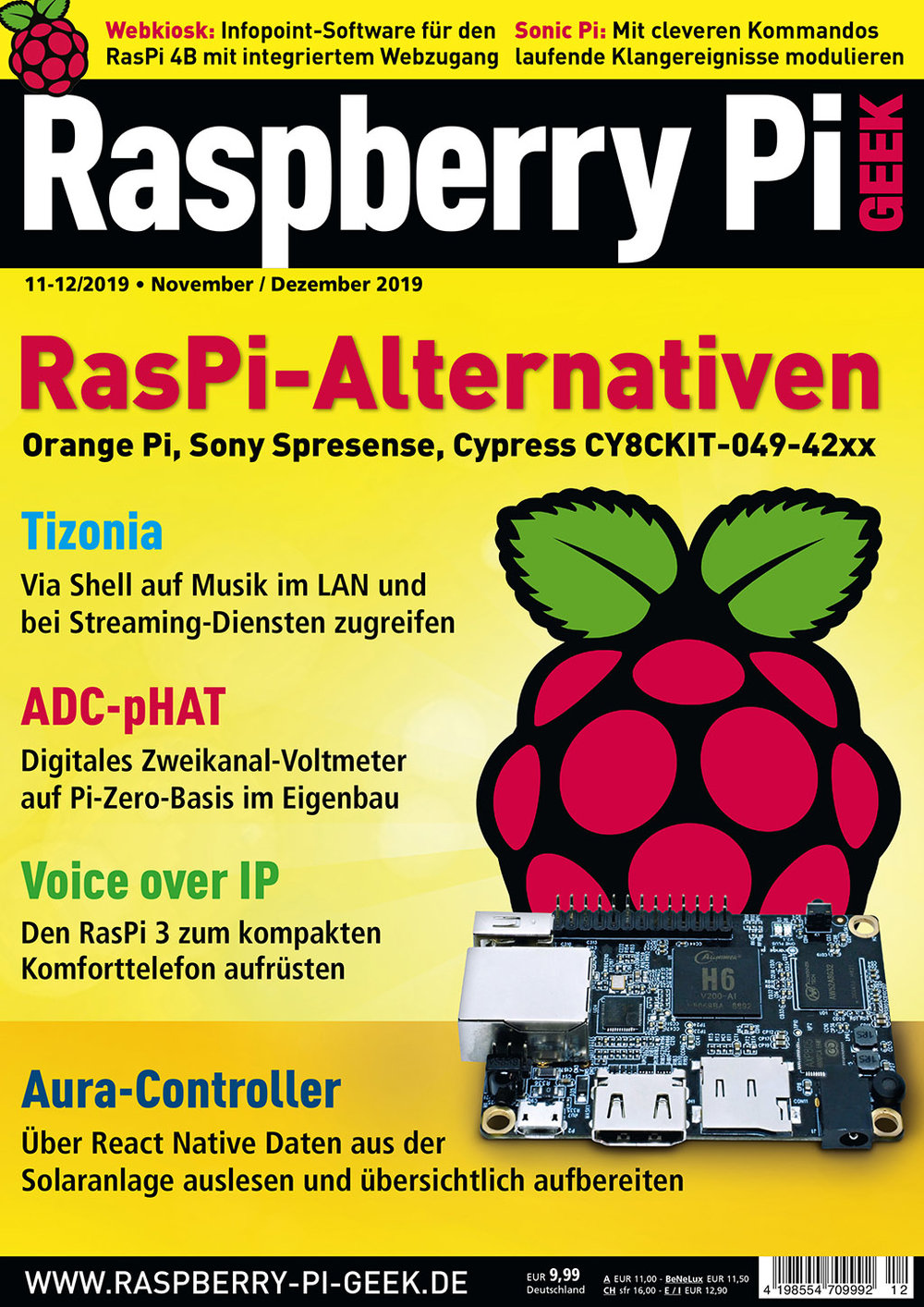 Raspberry Pi Geek ePaper 11-12/2019