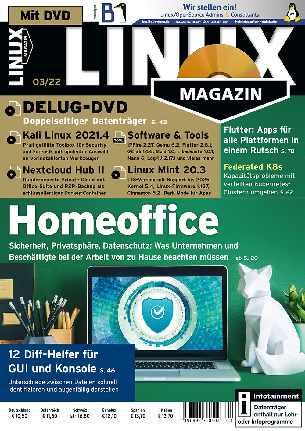 Linux Magazin DVD 03/2022